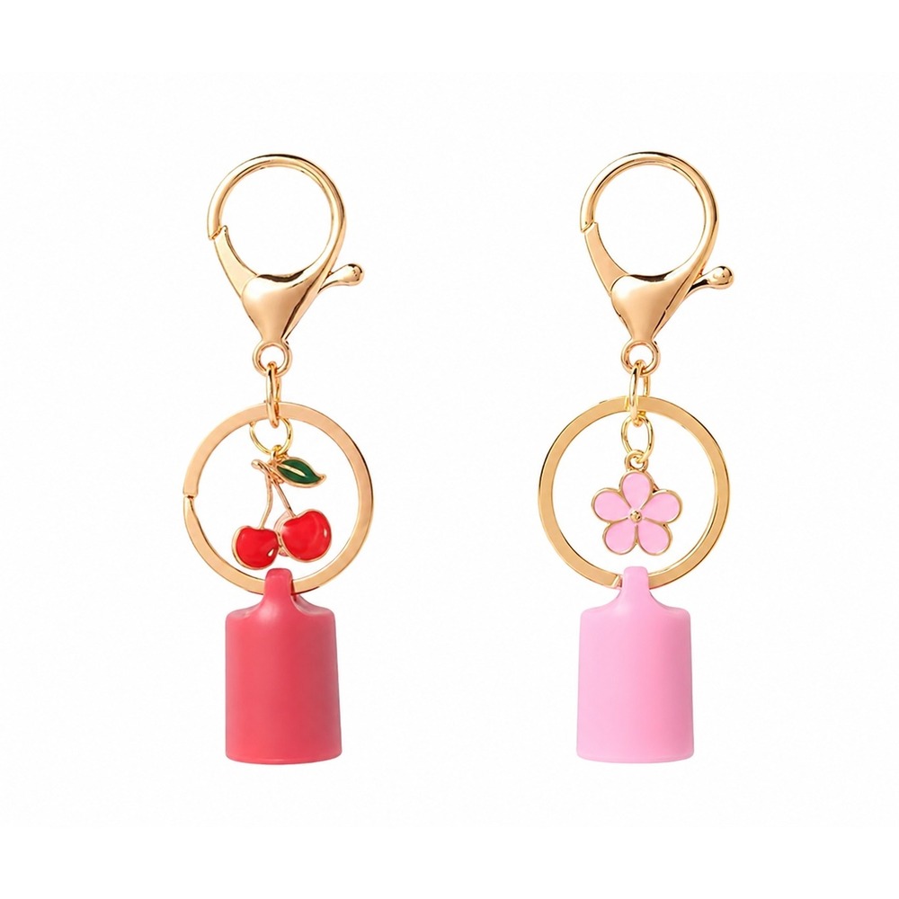 Limpskys 2 pcs Keychain Cap for Summer Fridays Lip Balm 0.5 oz – Lid with Ke